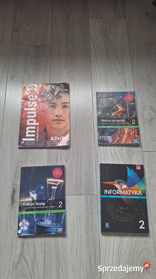 Książki do klas 1 i 2 liceumtechnikum Podręczniki Płowce Drugie