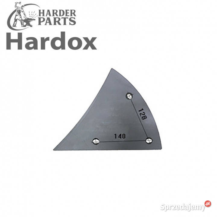 Pierś HARDOX 3451005/L C2KL części do pługa LEMKEN
