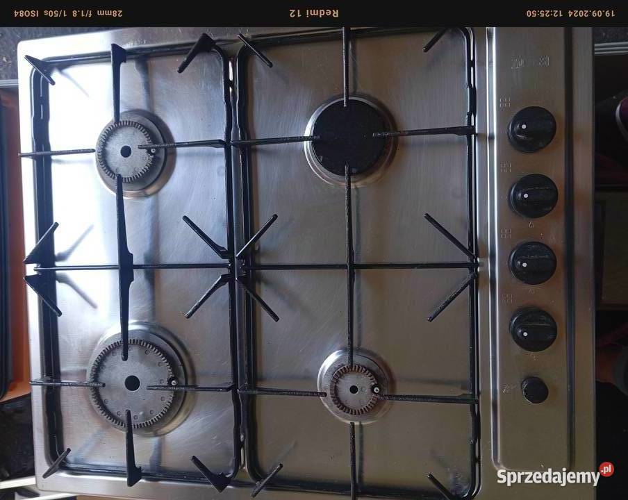 Płyta gazowa firmy Zanussi do zabudowy Stargard sprzedam