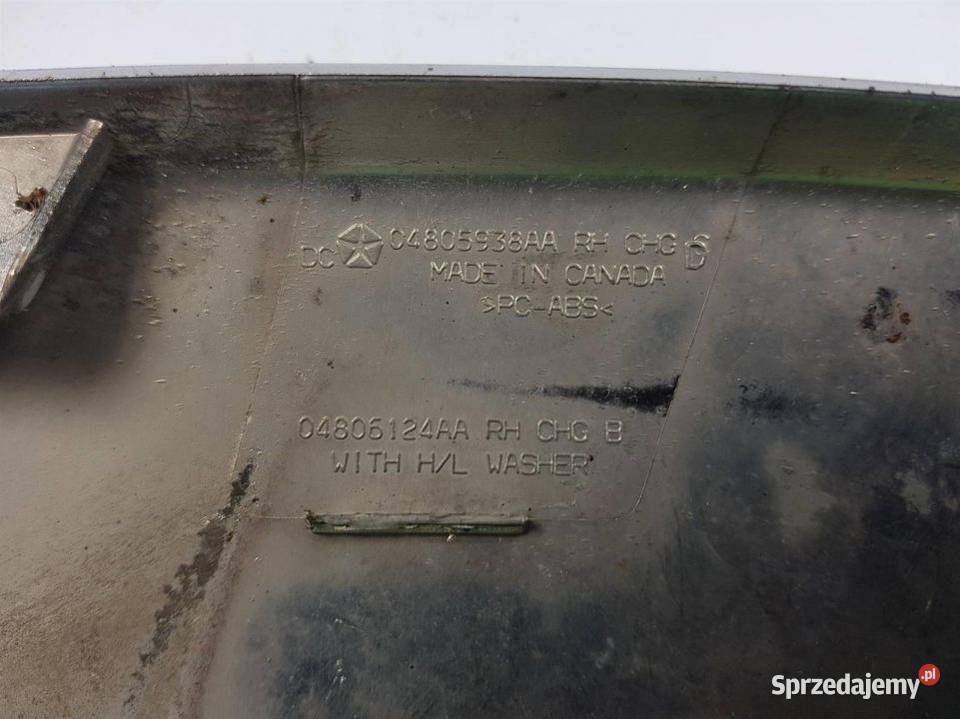 LISTWA BOCZNA PRAWA 300C osobowe