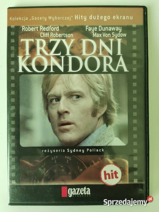 Trzy Dni Kondora DVD film Kraków