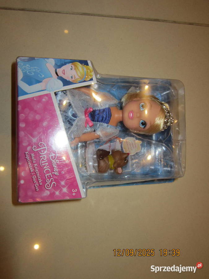 Lalka mała Księżniczka i Gus Gus DISNEY Warszawa