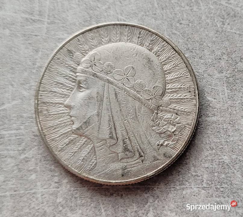 109 POLSKA II RP srebro 10 Złotych 1932 r MW Wola Kruszyńska