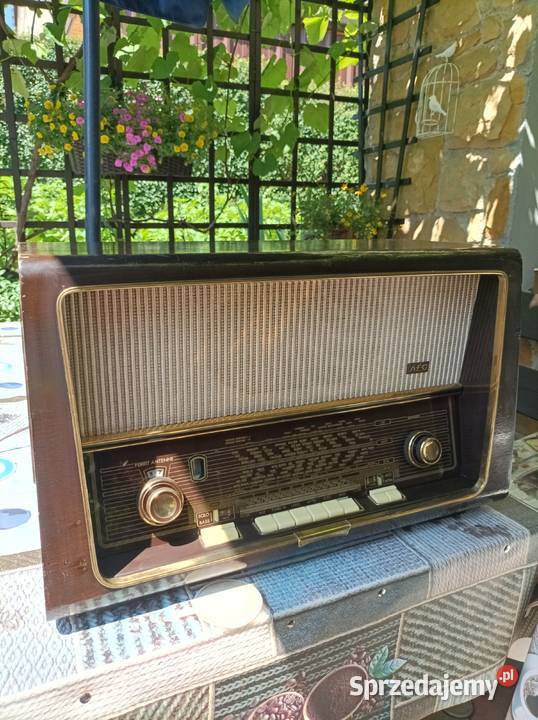 Radio lampowe AEG 6067 3D Telefunken mazowieckie Płock
