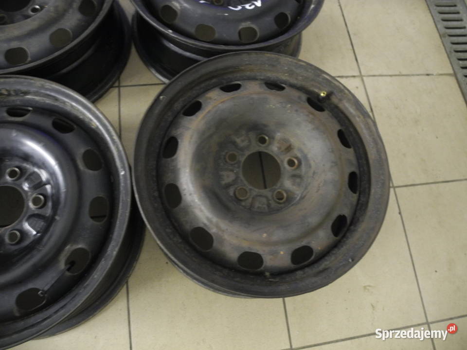 KOMPLET FELG STALOWYCH 16 5x1143 ET40 65J dolnośląskie Trzebnica sprzedam