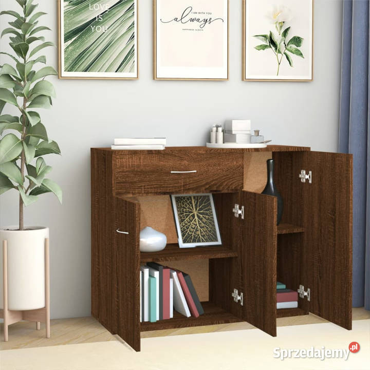 Szafka brązowy dąb 88x30x70 materiał Pozostałe Warszawa