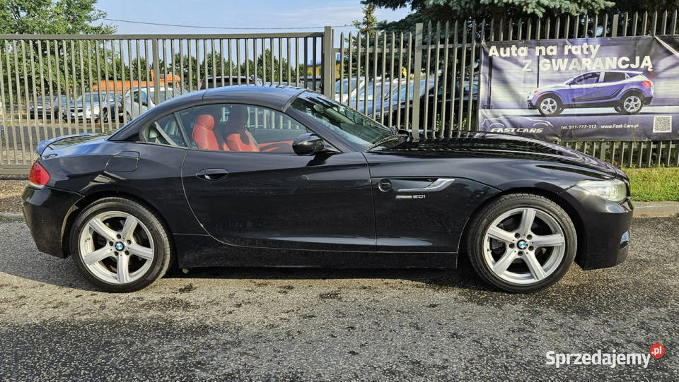 BMW Z4 BMW Z4 cabrio czarna na raty wynajem bez Samochody osobowe Kraków sprzedam