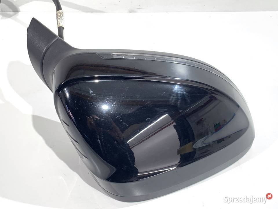 LUSTERKO PRAWY AUDI A4 B9 Kombi czarny brylant