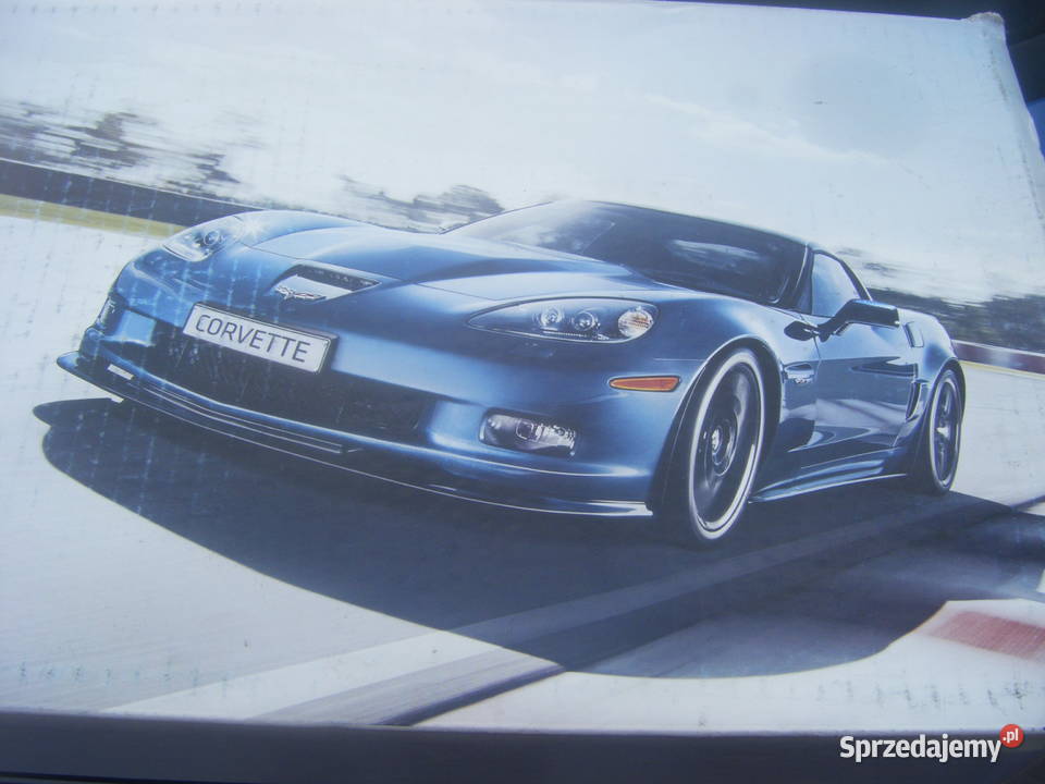 Corvette Duza Flaga Reklama Chevroleta Corvette Motoryzacja Dębica sprzedam