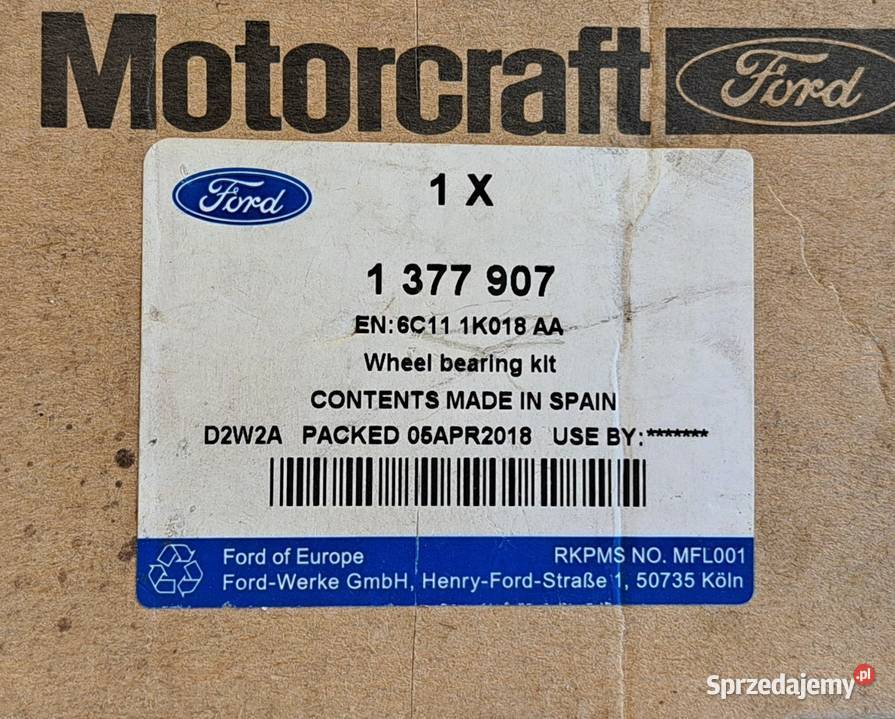 Piasta łożysko Ford Transit mk7 Pyrzyce