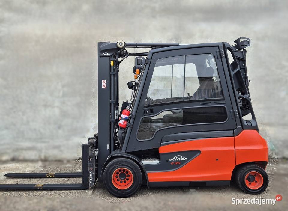Wózek widłowy elektryczny LINDE E35L 2019r wolny Rybnik sprzedam