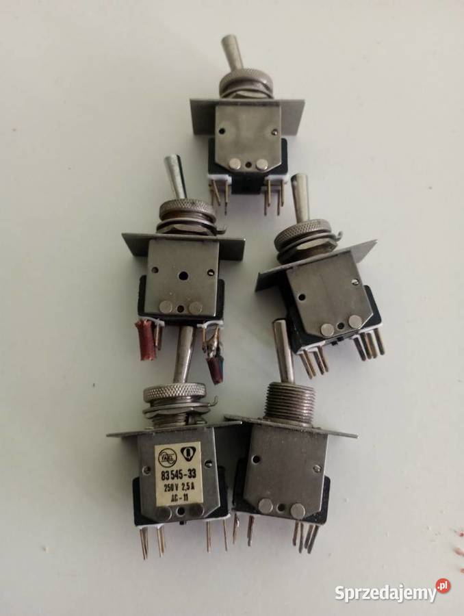 Przełączniki dźwigniowe różnego rodzaju Części i akcesoria Wrocław