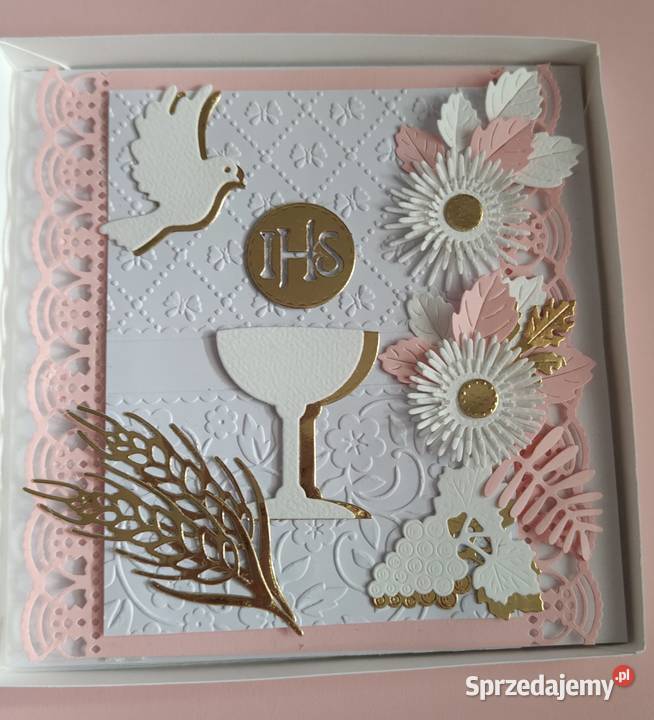 Kartka ręcznie robiona scrapboking Świdnica Polska