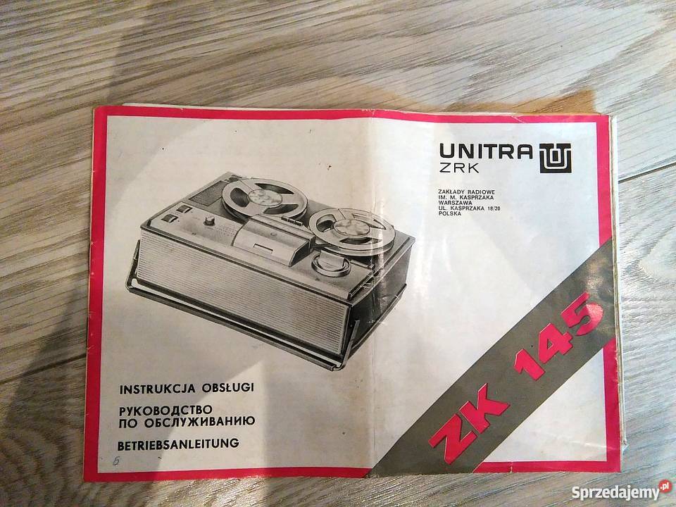 Magnetofon ZK120 Unitra ZRK Grundig Super Stan Szklarska Poręba sprzedam