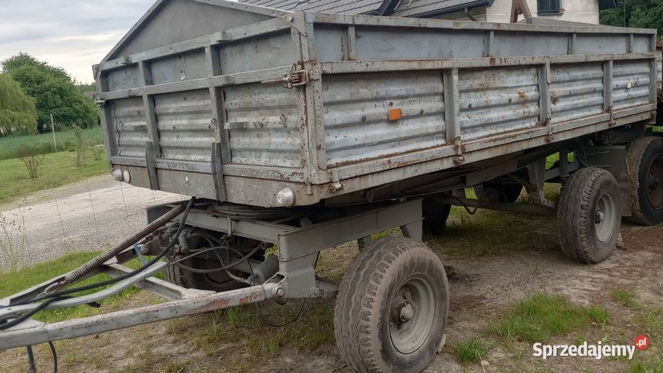 Przyczepa rolnicza d 47 wywrotka Słomniki