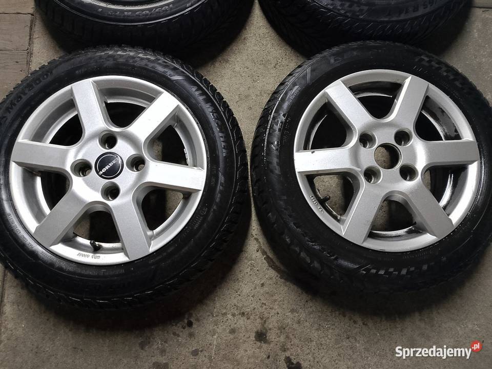 Alufelgi BORBET 4x108 opony wielosezonowe Turek
