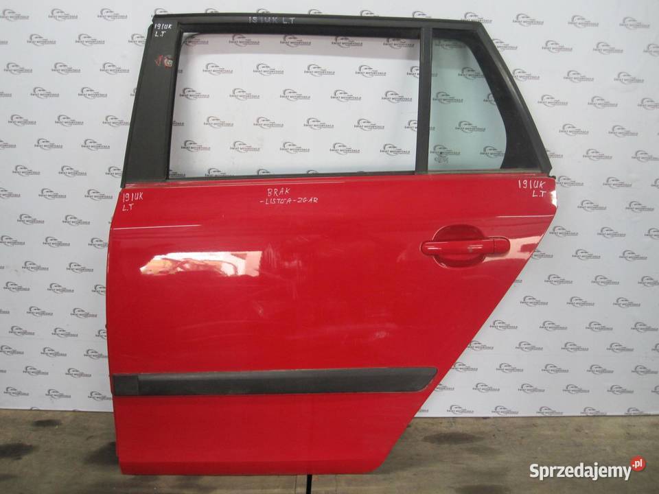 SKODA FABIA II drzwi lewe tył sprzedam