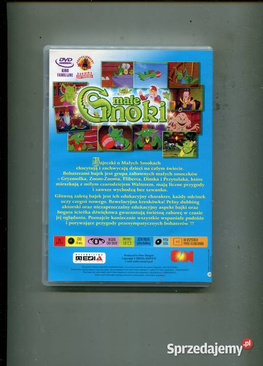 Małe Smoki Bajka Film DVD 1 płyta zachodniopomorskie Szczecin