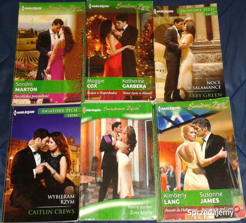 Harlequin Książki romanse 27 części Pozostałe lubelskie Chełm