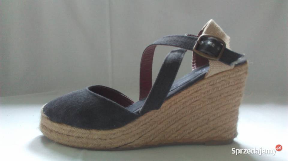 buty ESPADRYLE damskie KOTURNy r 37538 stan Białystok