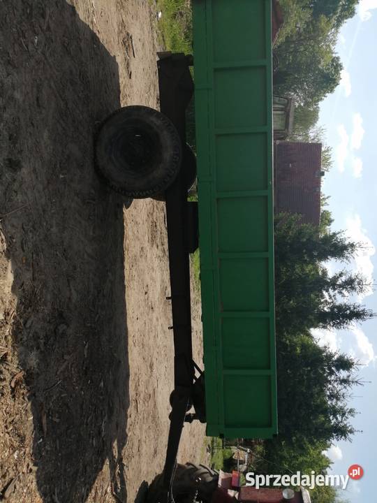 Przyczepa wywrotka 1 osiowa Przyczepy rolnicze Wińsko