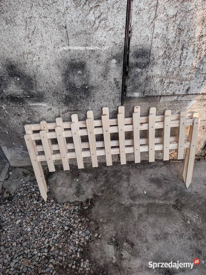 Płotek ogrodowy ozdobny różne wymiary Kamieniec Ząbkowicki