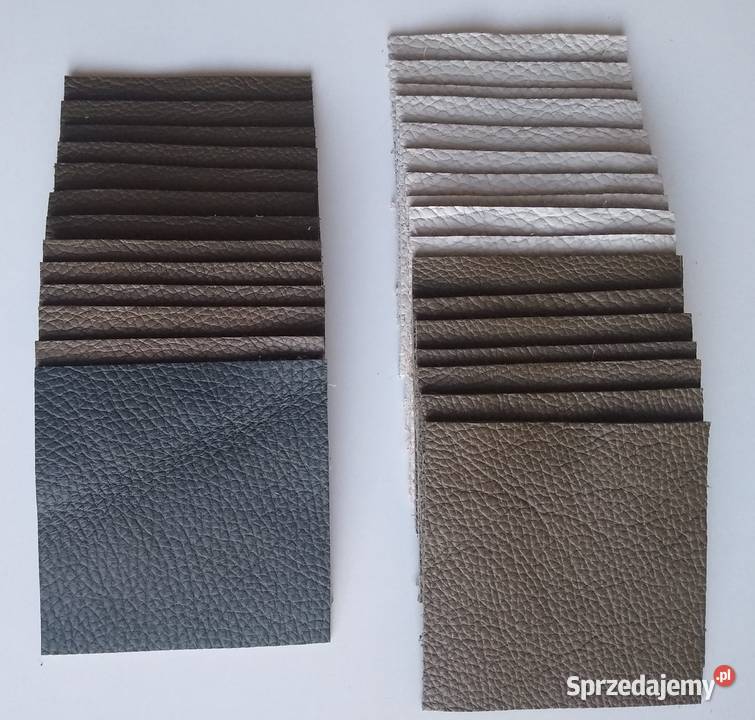 Skóra Kwadrat 8 x 8 30 sztuk Licowa Włoska Gdańsk