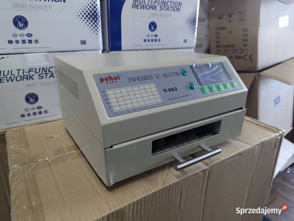 Piec do reflow SMD T962 Puhui sprzedam