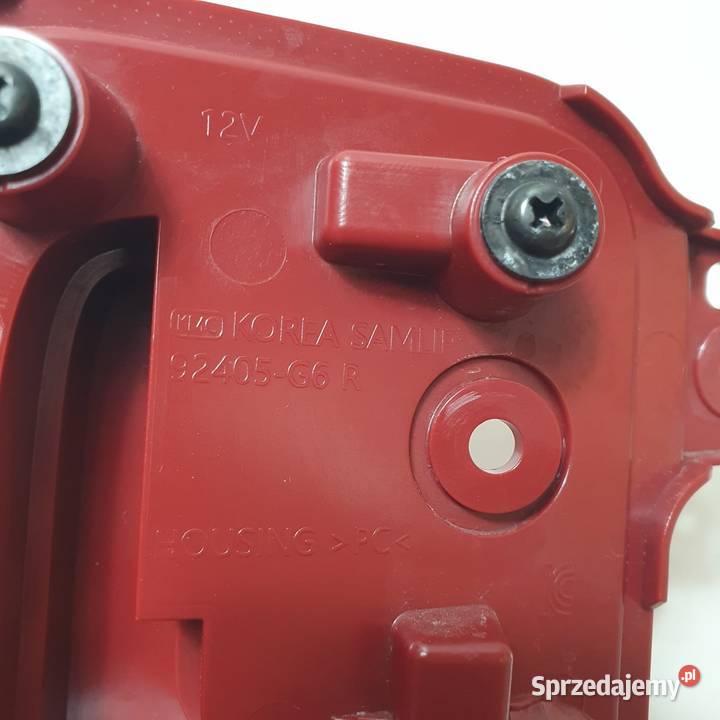KIA PICANTO 3 III LIFT LAMPA W ZDERZAK PRAWY TYŁ Międzychód