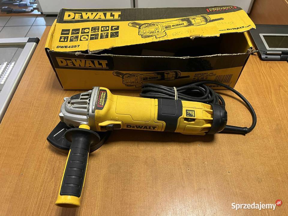 Szlifierka kątowa DeWalt DWE4257 1500W 125mm Szlifierki kątowe Elbląg