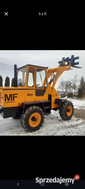 Ładowarka 4x4 Hanomag Rzepiennik Strzyżewski