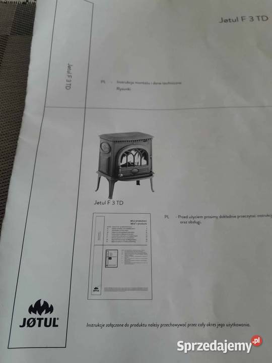 Kozapieckominek norweski JOTUL F3 TDStan Łódź