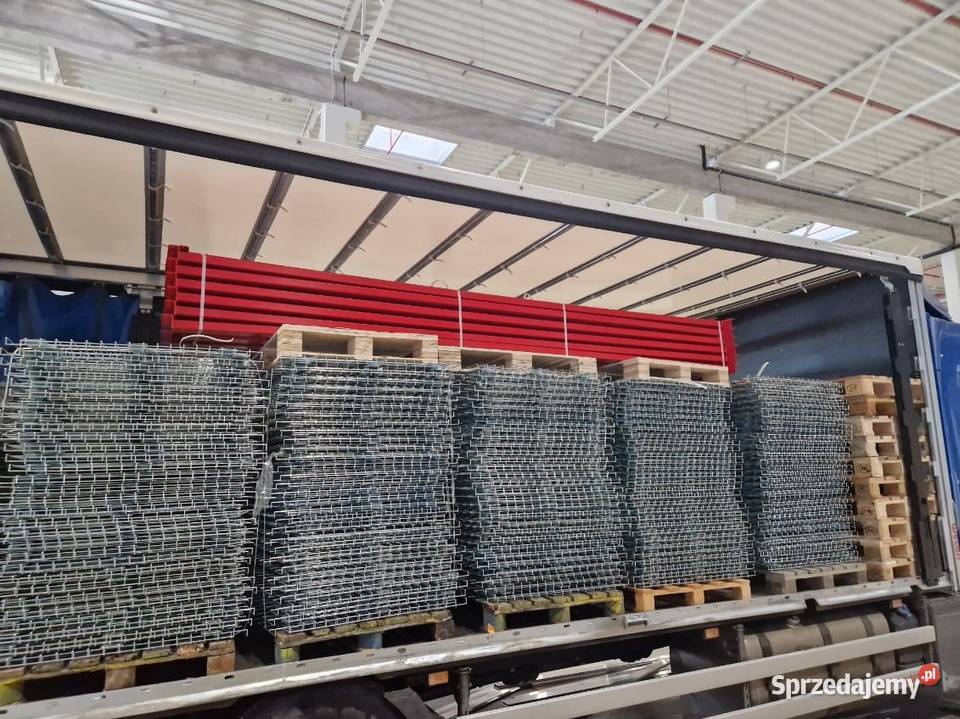 Regały magazynowe półki wypełnienia siatkowe Zamość