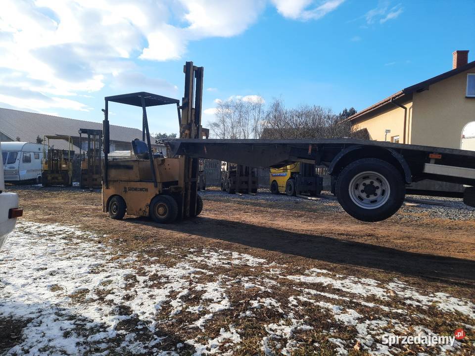 Wózek widłowy rak Suchedniów silnik Ursus C330 łódzkie Złoczew
