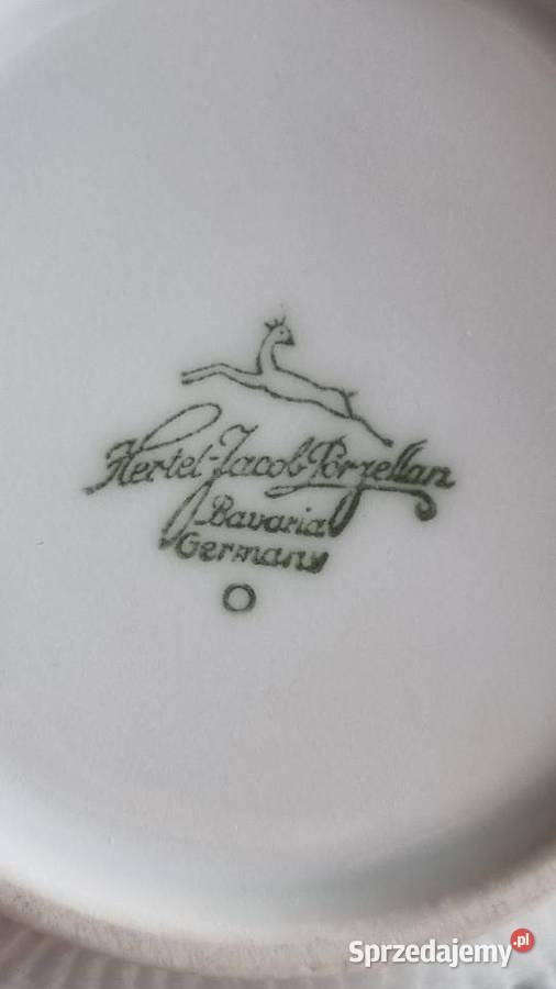 Cukiernica Hertel Jacob Porzelan Bavaria Cukiernice Wola Podłężna sprzedam