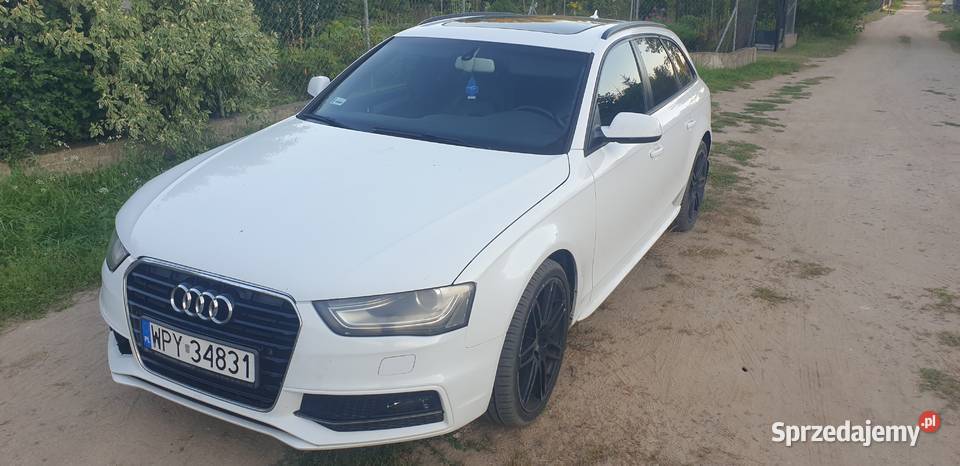 Audi A4 18T Kombi biały 159 Warszawa