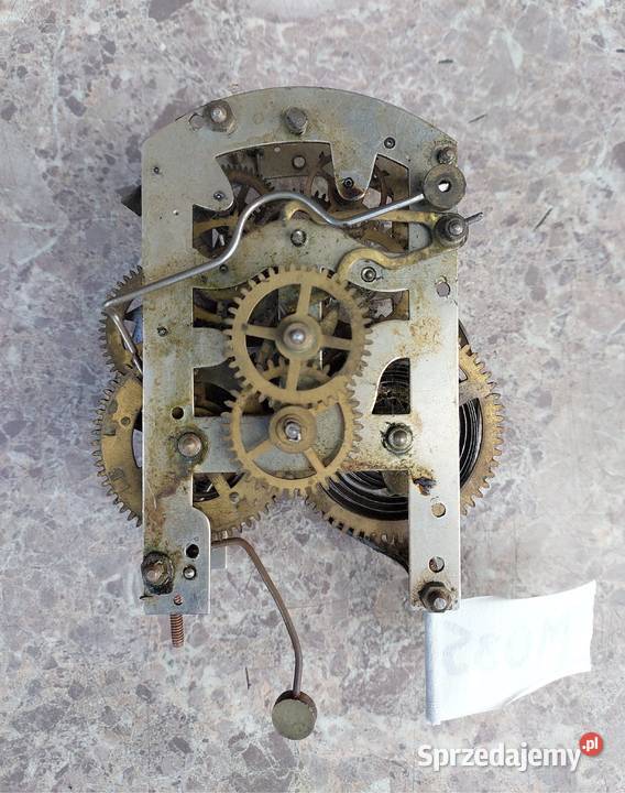 M085 Mechanizm starego zegara kareciaka Junghans Tczew sprzedam