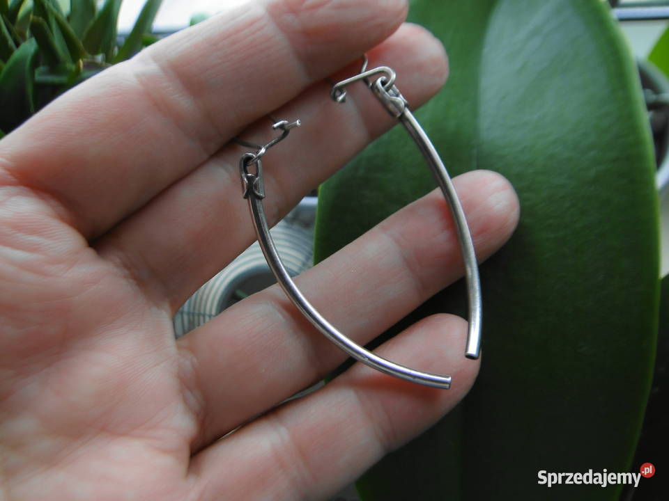Długie kolczyki srebro 925 Warszawa