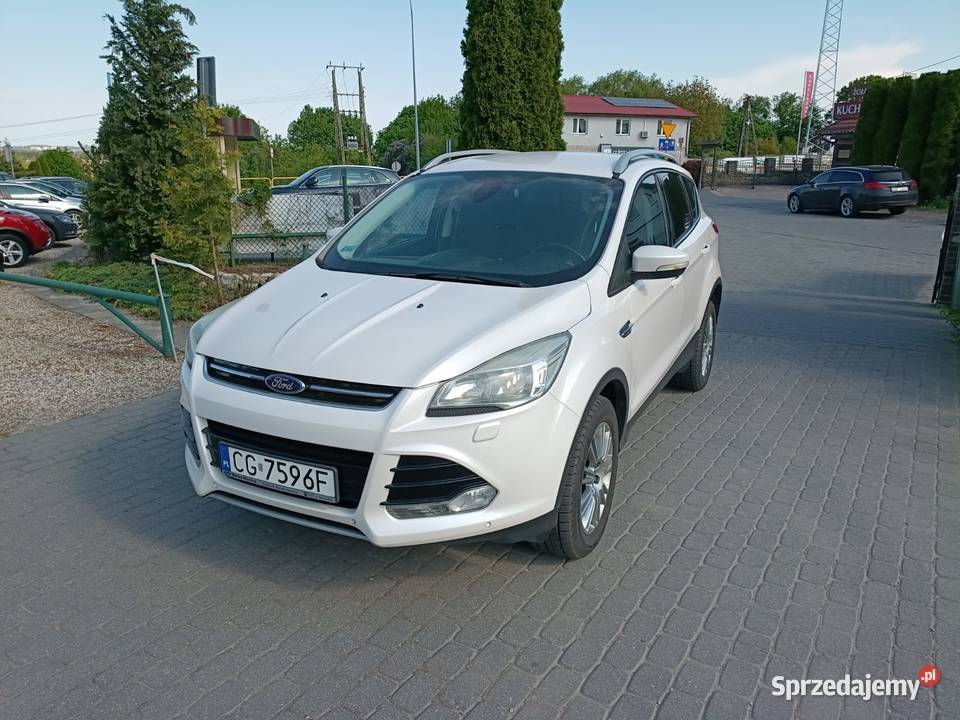FORD KUGA 20 diesel 140 automat 4x4 Titanium czujnik parkowania