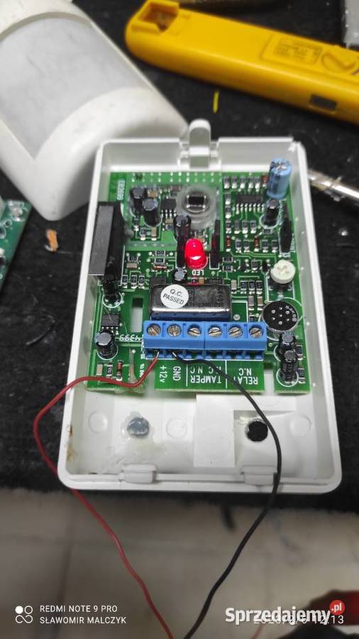 Czujniki alarmowe różne Warszawa sprzedam