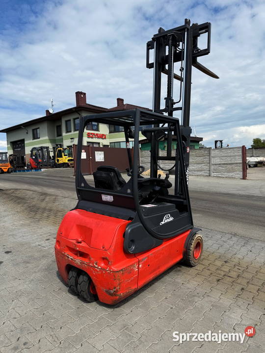 wózek widłowy elektryczny LINDE E18C02 1800 280m elektryczny łódzkie
