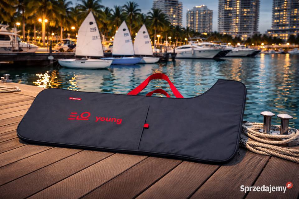 Pokrowiec na ster i miecz Optimist ELO Young warmińsko-mazurskie Giżycko