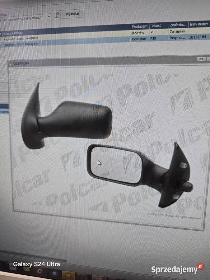Lusterko zewnetrzne Fiat Punto 9399r osobowe Bytów sprzedam