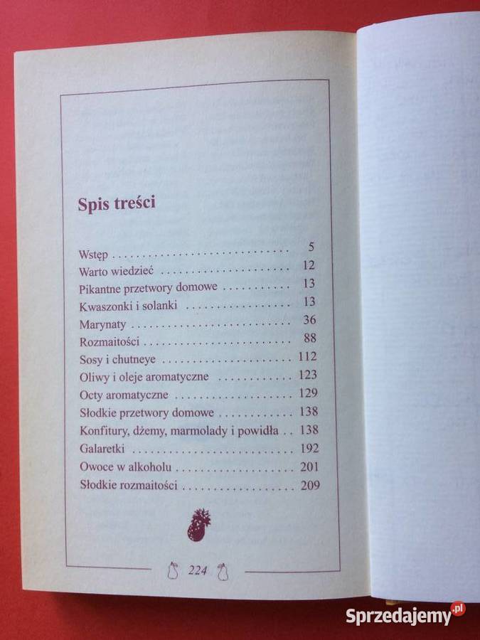 2596 Kuchnia Pikantne I Słodkie Przetwory Antykwariat Szczecin