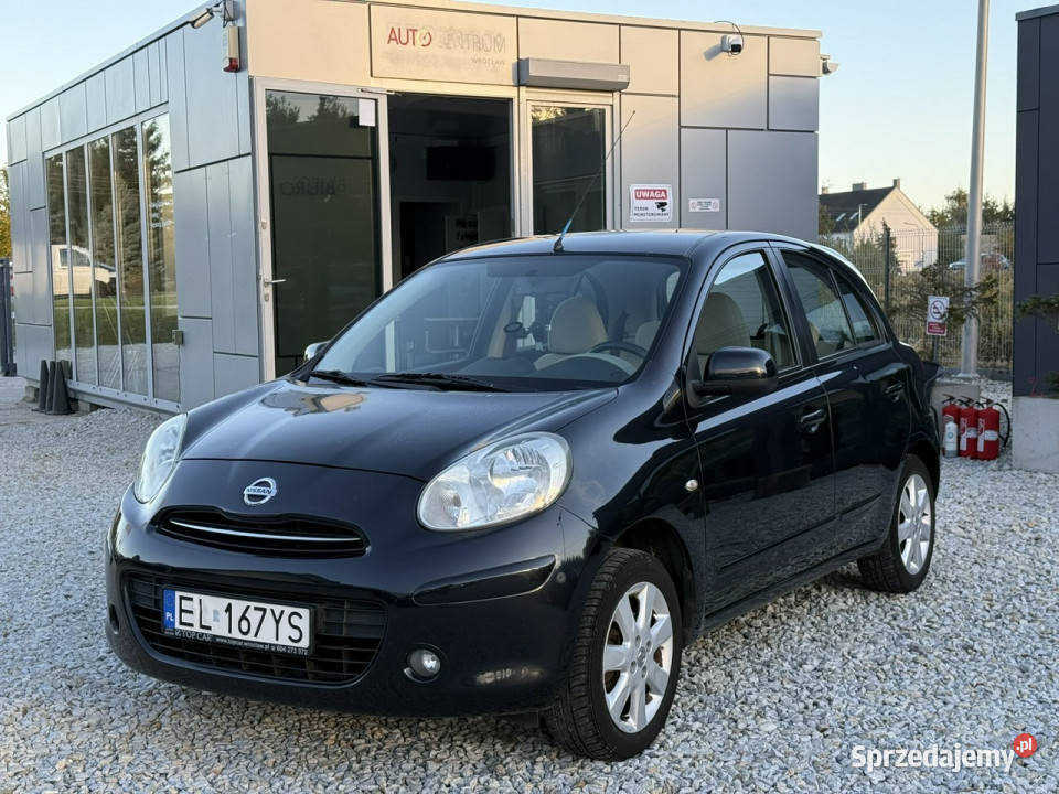 Nissan Micra 12 12V 80 2012r 106 Klimatyzacja gniazdo AUX Wrocław