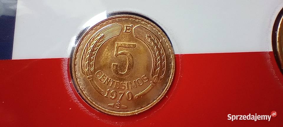 Stare monety Set 1970 Chile Lesko