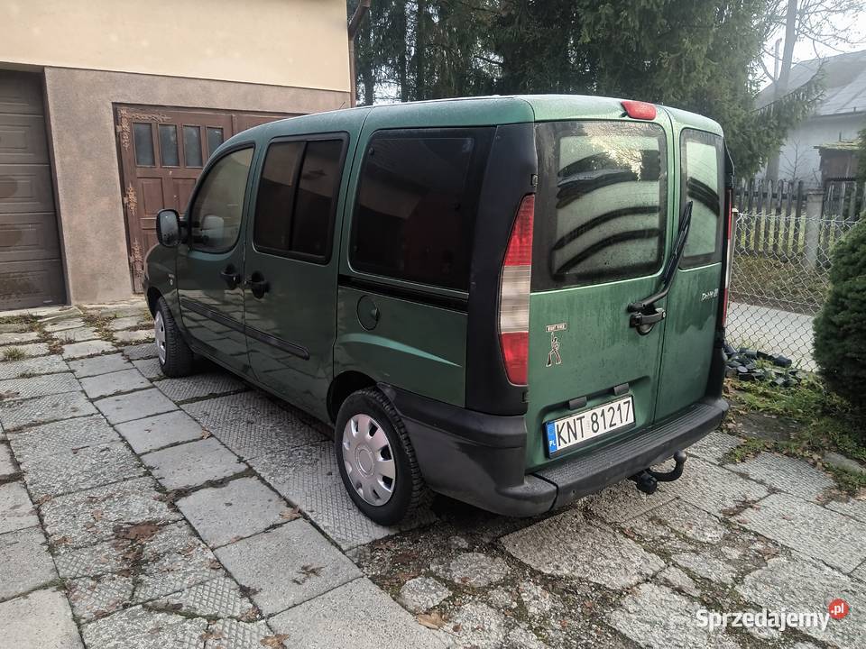 Fiat Doblo 19 JTD 5 Osobowy 299987km Nowy Targ