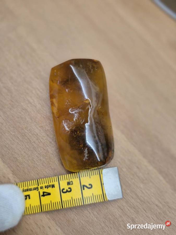 Bursztyn bałtycki naturalny okaz kolekcjonerski Chorzów