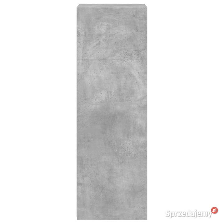 Wysoka szafka szarość betonu 45x41x124 WM846393 Warszawa