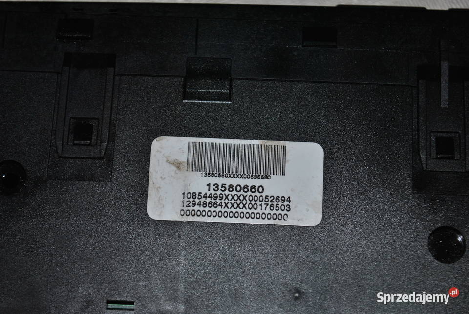 Panel przełączników wyposażenia BMW E60 E61 Wyposażenie wnętrza śląskie Poręba